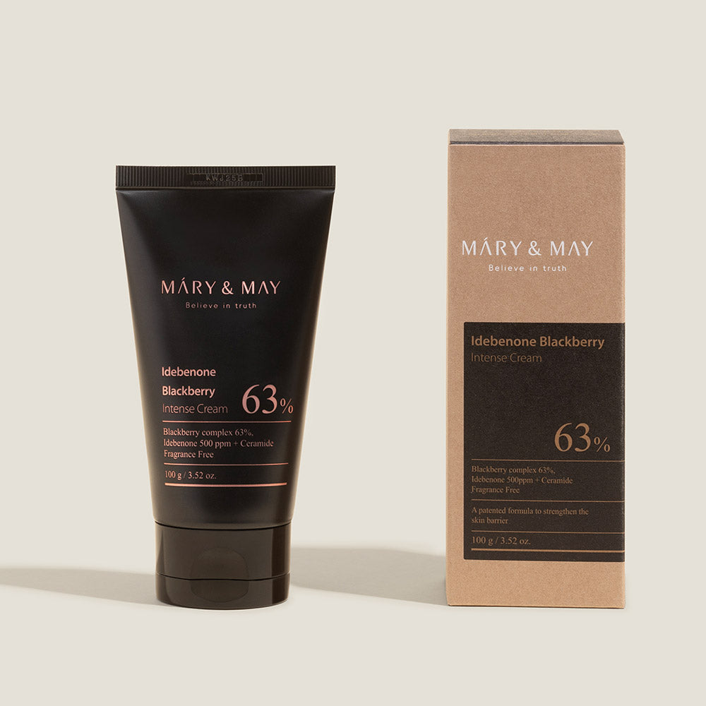 [MARY & MAY] Idebenone Blackberry Complex Intense Cream 100g - LaTezza Online Shop