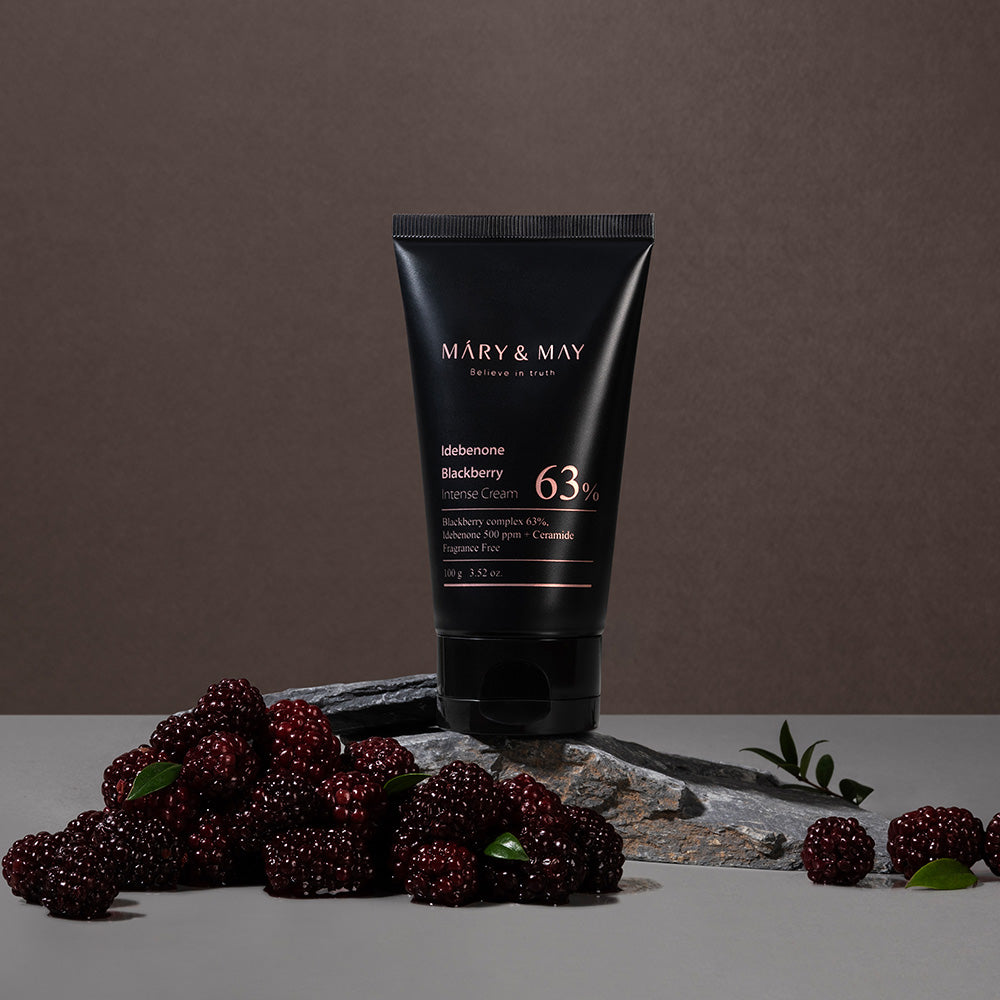 [MARY & MAY] Idebenone Blackberry Complex Intense Cream 100g - LaTezza Online Shop