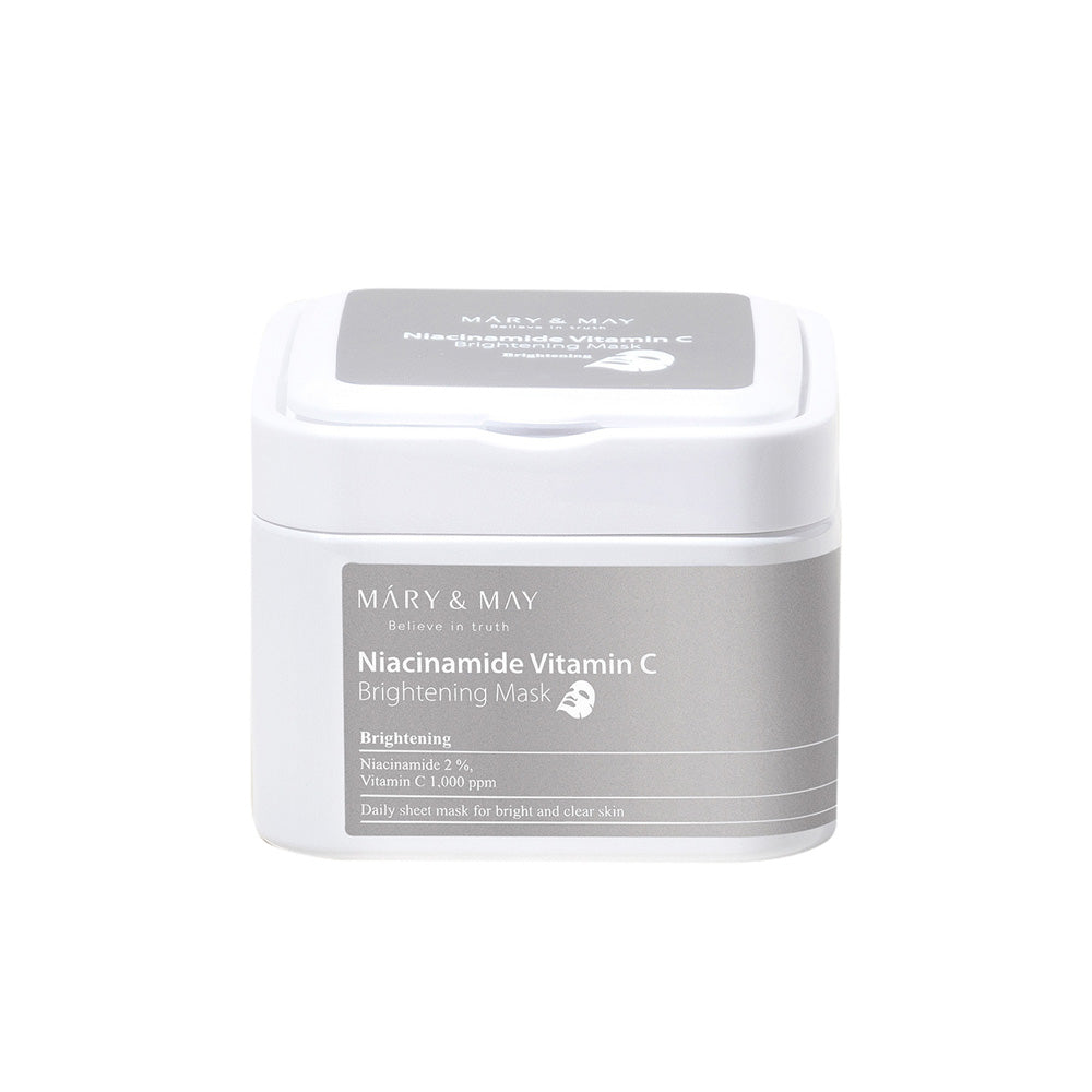 [MARY & MAY] Niacinamide Vitamin C Brightening Mask 400g (30ea) - LaTezza Online Shop