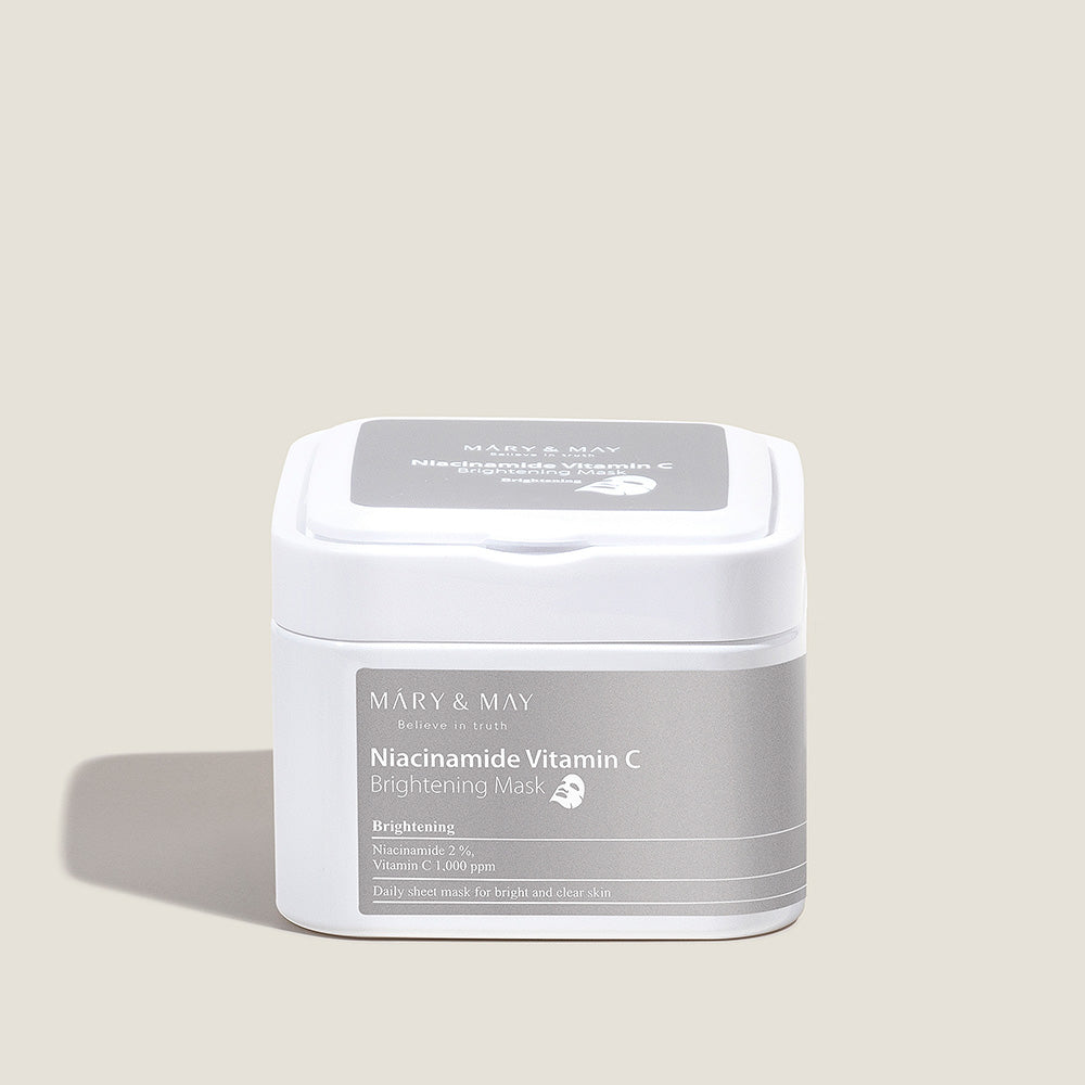 [MARY & MAY] Niacinamide Vitamin C Brightening Mask 400g (30ea) - LaTezza Online Shop