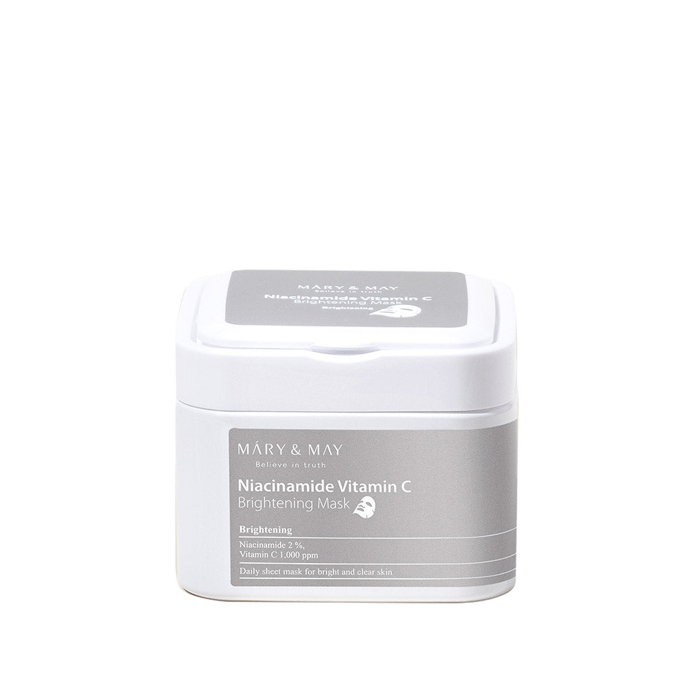 [MARY & MAY] Niacinamide Vitamin C Brightening Mask 400g (30ea) - LaTezza Online Shop