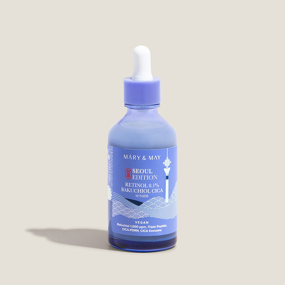 [MARY & MAY] Retinol 0.1% Bakuchiol Cica Serum 80ml - LaTezza Online Shop