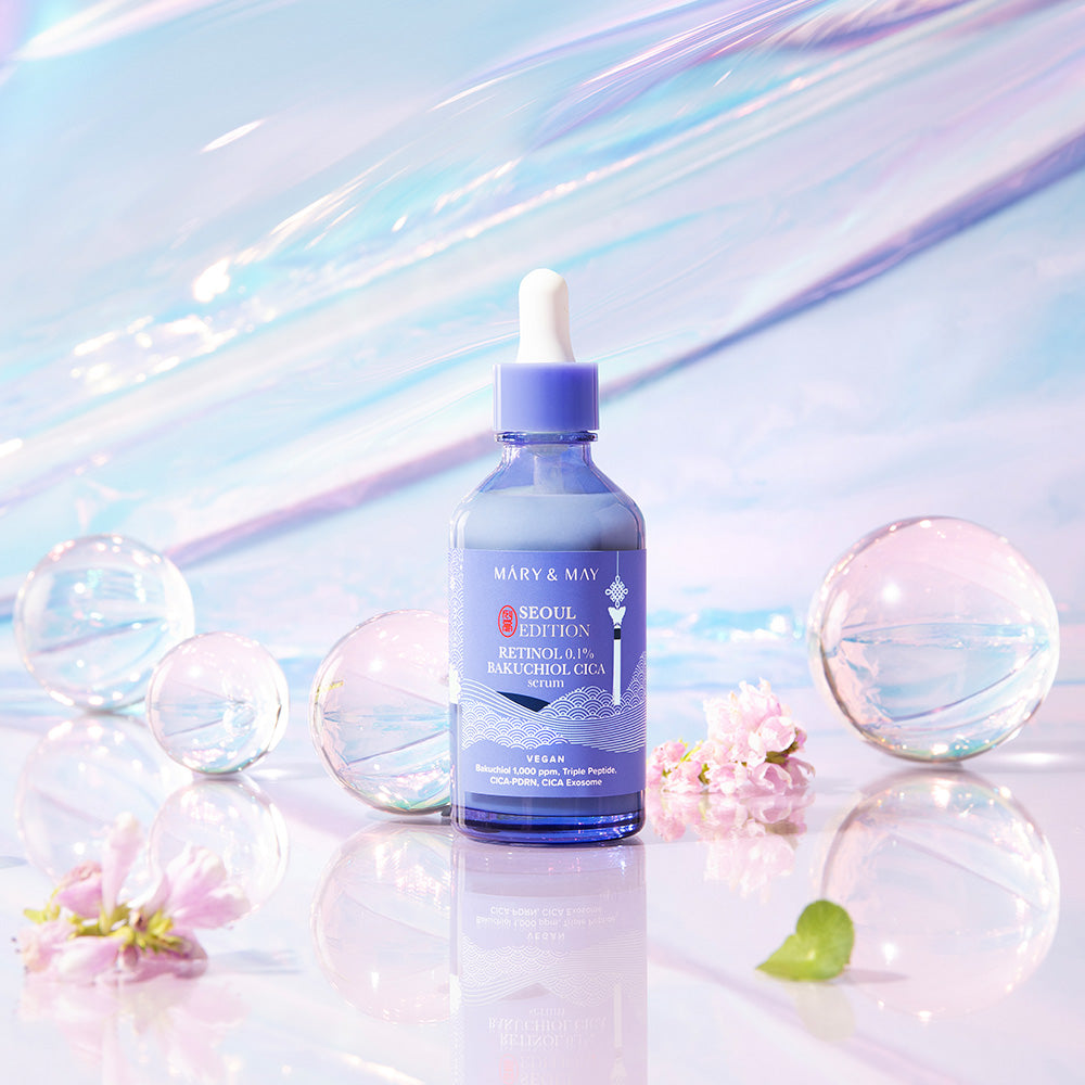 [MARY & MAY] Retinol 0.1% Bakuchiol Cica Serum 80ml - LaTezza Online Shop