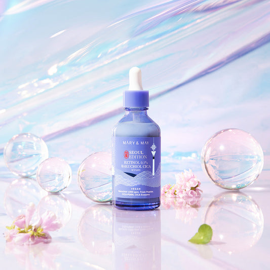 [MARY & MAY] Retinol 0.1% Bakuchiol Cica Serum 80ml - LaTezza Online Shop