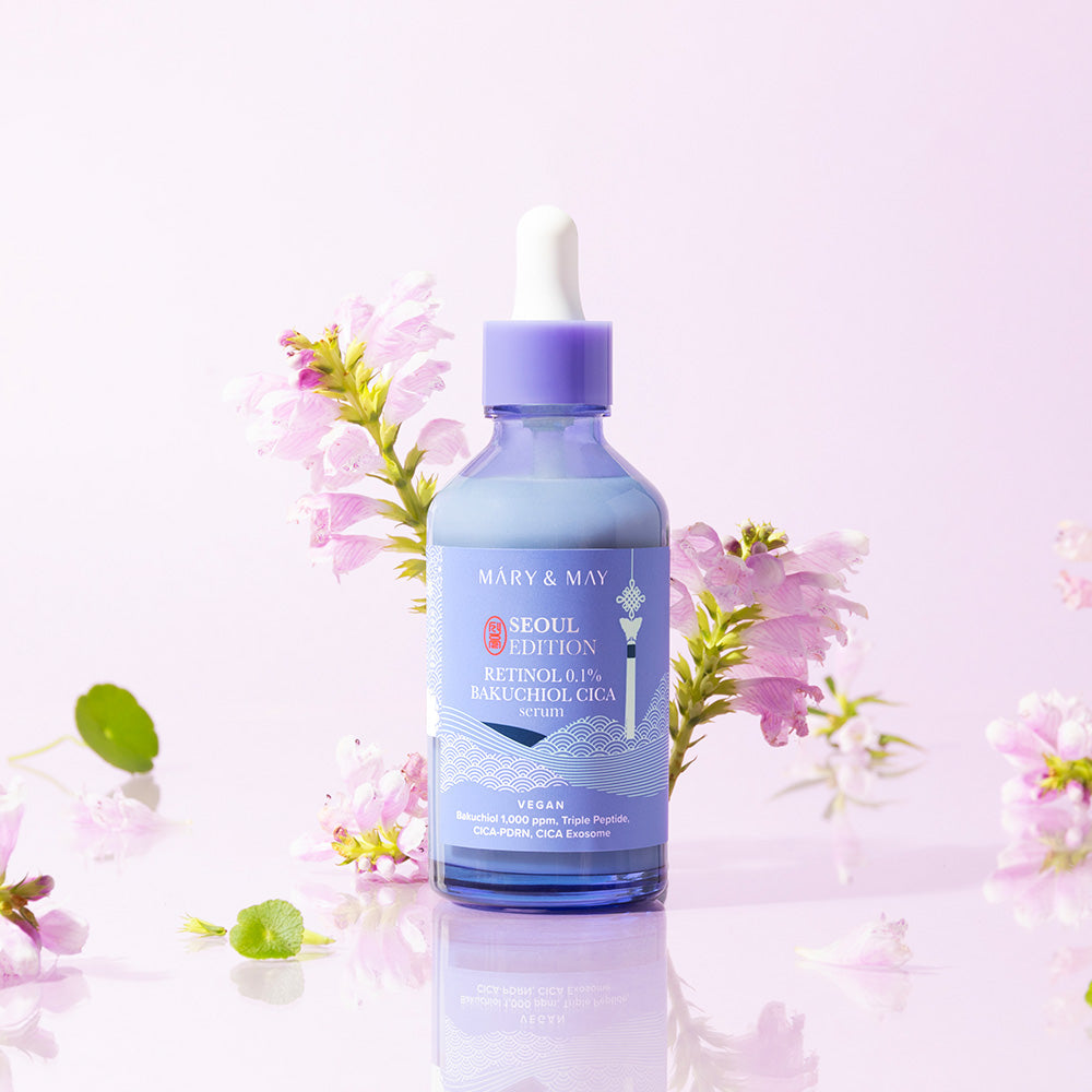 [MARY & MAY] Retinol 0.1% Bakuchiol Cica Serum 80ml - LaTezza Online Shop