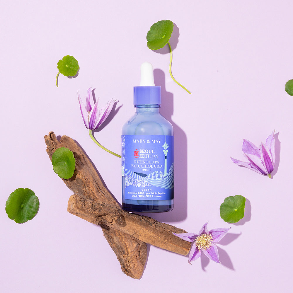 [MARY & MAY] Retinol 0.1% Bakuchiol Cica Serum 80ml - LaTezza Online Shop