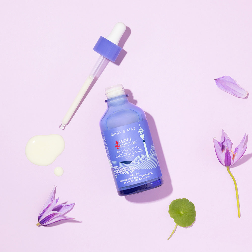 [MARY & MAY] Retinol 0.1% Bakuchiol Cica Serum 80ml - LaTezza Online Shop