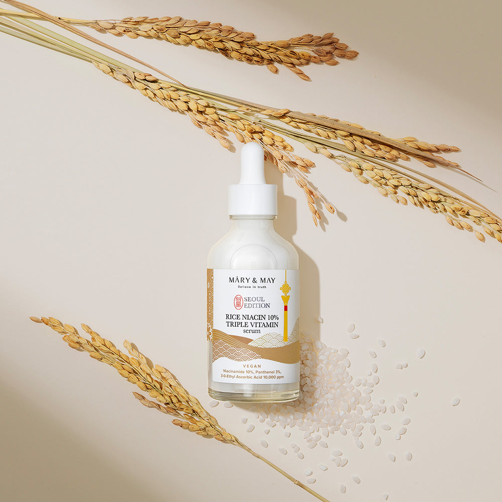 [MARY & MAY] Rice Niacin 10% Triple Vitamin Serum 80ml 
