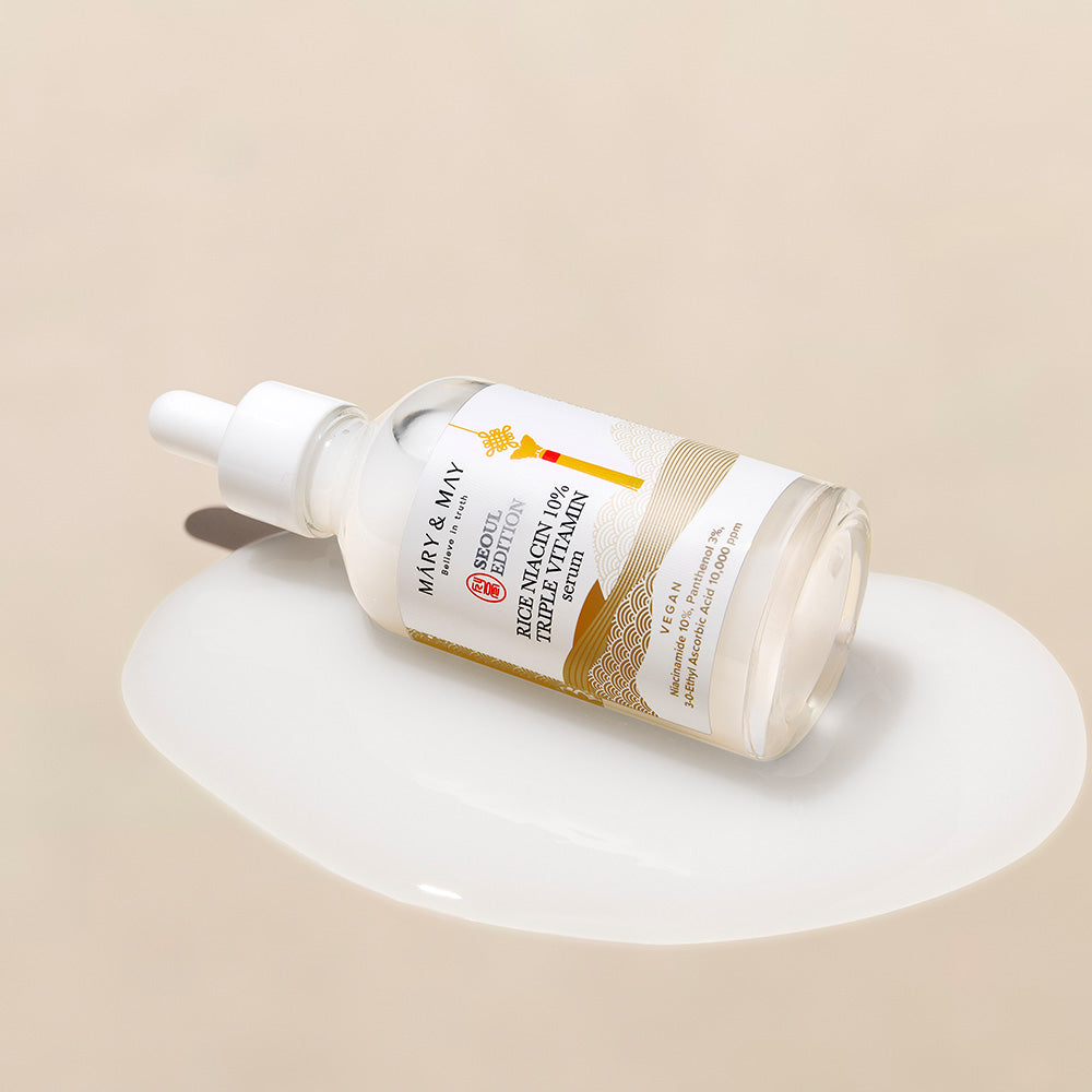 [MARY & MAY] Rice Niacin 10% Triple Vitamin Serum 80ml 