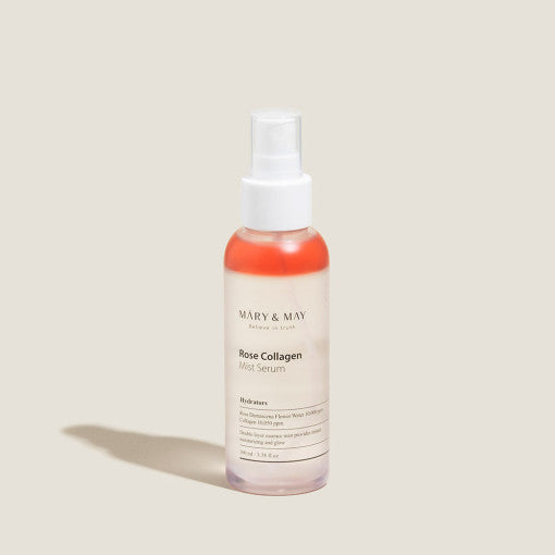 [MARY & MAY] Rose Collagen Mist Serum 100ml - LaTezza Online Shop