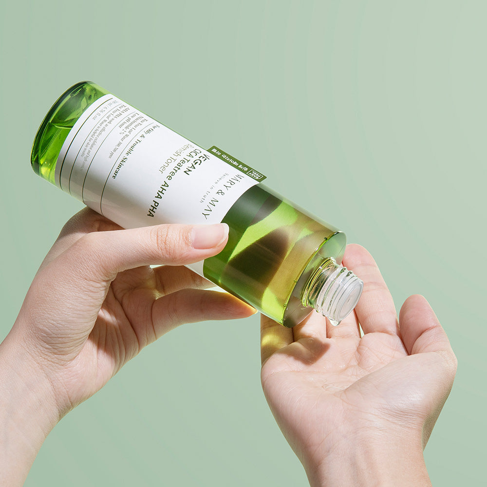 [MARY & MAY] Vegan CICA Tea Tree AHA PHA Blemish Toner 200ml 