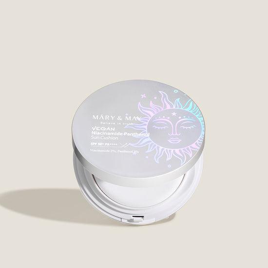 [MARY & MAY] Vegan Niacinamide Panthenol Sun Cushion SPF50+ PA++++ 25g - LaTezza Online Shop