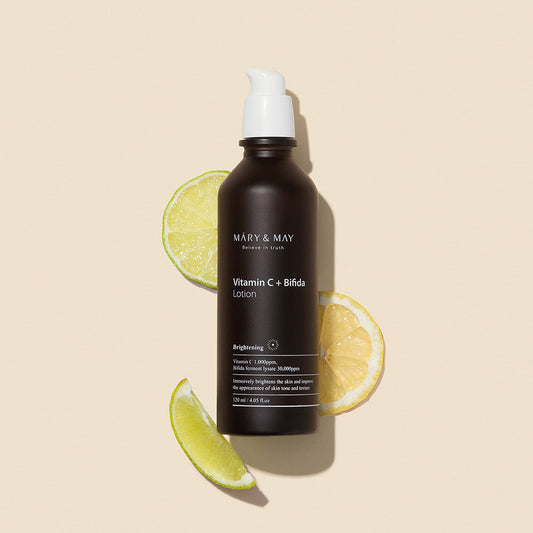 [MARY & MAY] Vitamin C+Bifida Lotion 120ml - LaTezza Online Shop