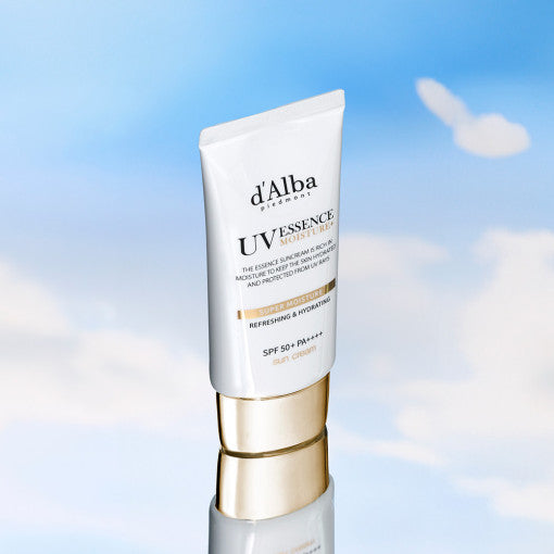 d'Alba Vegan Super Moisture Essence Sun Cream SPF 50+ PA++++ 50ml - LaTezza Online Shop