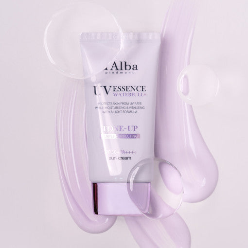 d'Alba Waterfull Tone-Up Sun Cream (Purple) 50ml SPF50+ PA++++ - LaTezza Online Shop