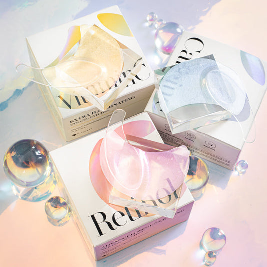 K-SECRET Eye Gel Patches Set (RETINOL + VITAMIN C + CAFFEINE) 60ea/102g*3 - LaTezza Online Shop