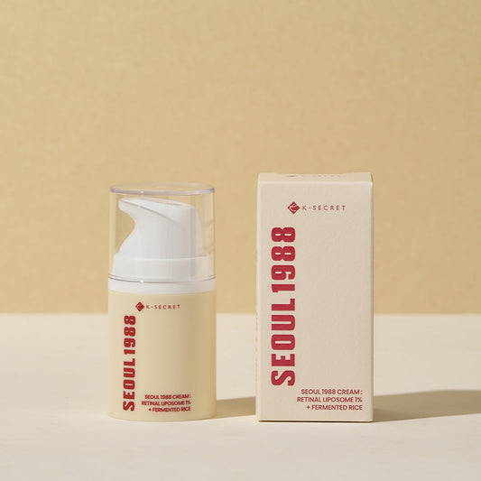 K-SECRET SEOUL 1988 Cream : Retinal Liposome 1% + Fermented Rice 50ml - LaTezza Online Shop