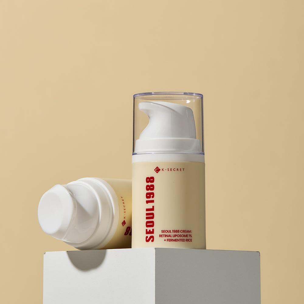 K-SECRET SEOUL 1988 Cream : Retinal Liposome 1% + Fermented Rice 50ml - LaTezza Online Shop