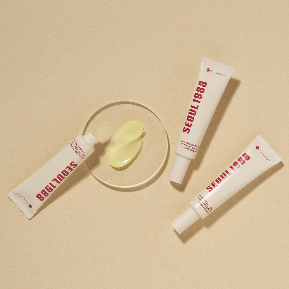 K-SECRET SEOUL 1988 Eye Cream : Retinal Liposome 4% + Fermented Bean 30ml - LaTezza Online Shop