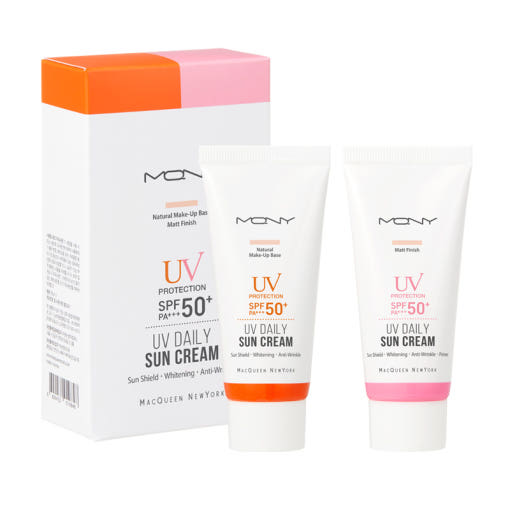 [MACQUEEN New York] UV Daily Sun Cream Travel Kit SPF50+ PA+++ (Base 30ml+Matt 30ml) - LaTezza Online Shop