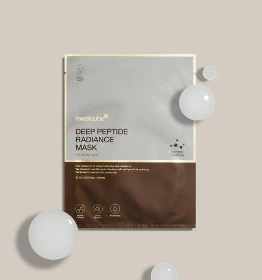 medicube Deep Peptide Radiance Mask 27g X 5ea - LaTezza Online Shop