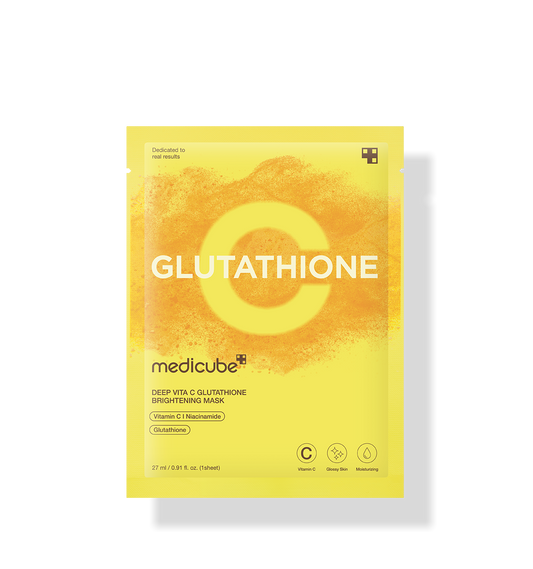 medicube Deep Vita C Glutathione Brightening Mask 27 X 5ea - LaTezza Online Shop