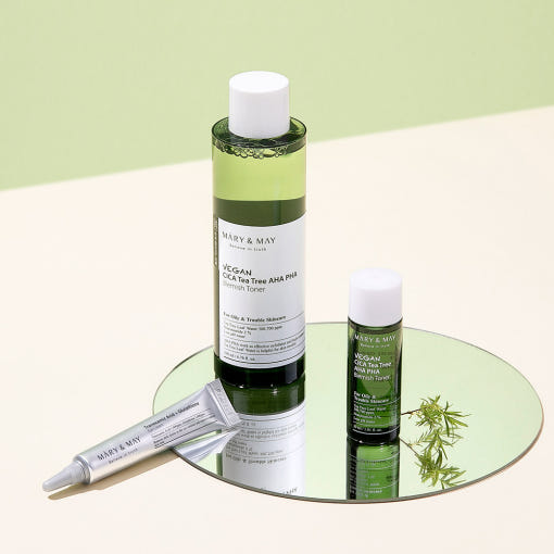[MARY & MAY] Vegan Cica Teatree Toner Special SET - LaTezza Online Shop