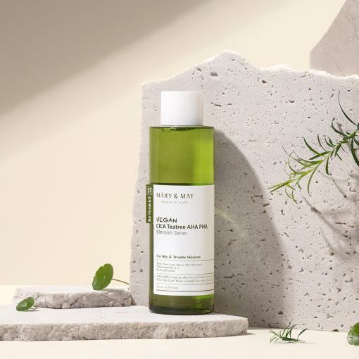 [MARY & MAY] Vegan Cica Teatree Toner Special SET - LaTezza Online Shop