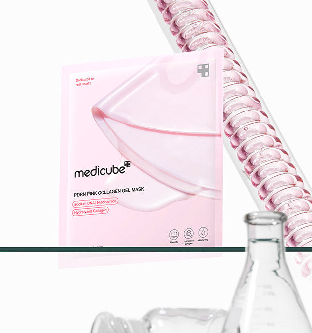 medicube PDRN Pink Collagen Gel Mask 28g X 8ea - LaTezza Online Shop