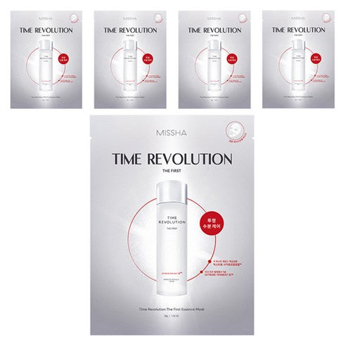 MISSHA Time Revolution The First Essence Mask 30g X 5ea - LaTezza Online Shop