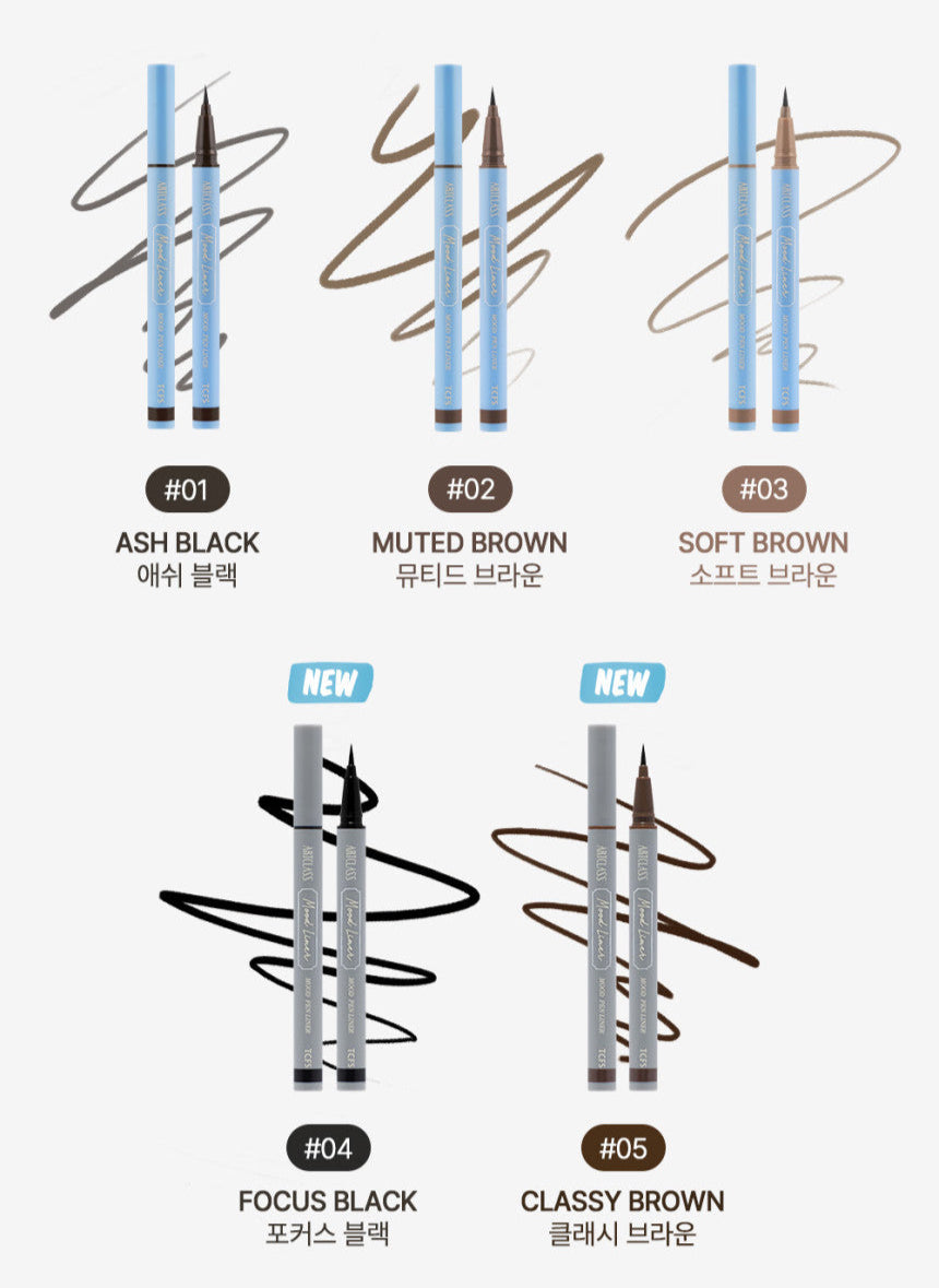 [TOO COOL FOR SCHOOL] Artclass Mood Pen Liner 0.6ml (5 Colors) - LaTezza Online Shop