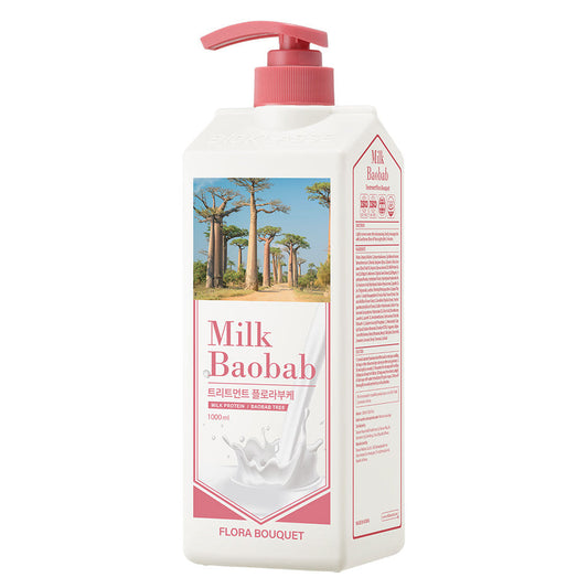 BIOKLASSE MILK BAOBAB Hair Treatment 1000ml #Flora Bouquet - LaTezza Online Shop
