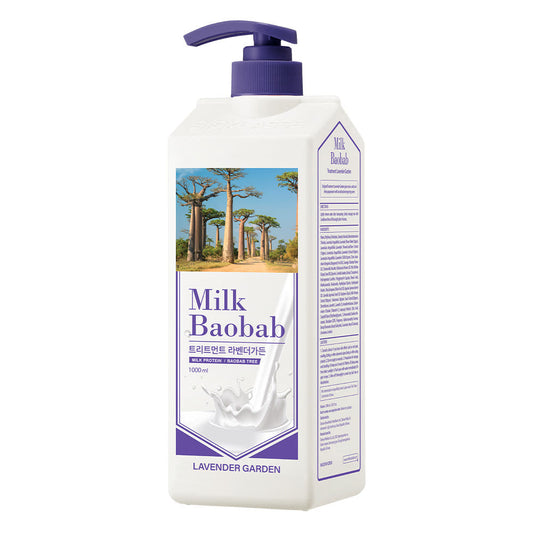 BIOKLASSE MILK BAOBAB Hair Treatment 1000ml #Lavender Garden - LaTezza Online Shop
