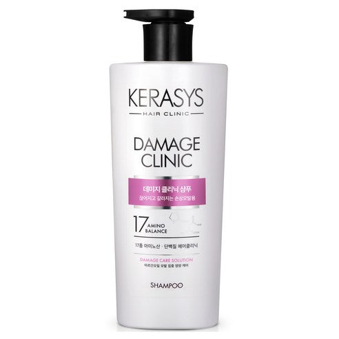 Kerasys Damage Clinic Shampoo (For Damaged Hair) 600ml - LaTezza Online Shop